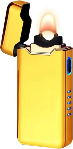 Vista 11 de COZYLIFE Encendedor de arco eléctrico con sensor táctil, encendedor de arco electrónico de llama de alta potencia, recargable por USB, resistente al