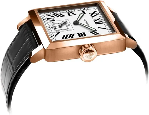 Vista 7 de AGELOCER Reloj de lujo analógico luminoso de acero inoxidable mecánico automático para hombre