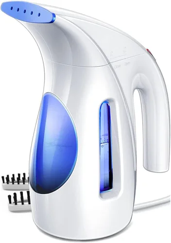 Vista 17 de HiLIFE Vaporizador para ropa, diseño portátil de mano, gran capacidad de 240ml, 700W, vapor penetrante fuerte, elimina arrugas, para el hogar