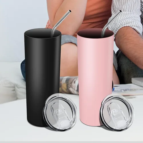 Vista 7 de Tapas de repuesto para vaso delgado de 20 onzas, a prueba de derrames, resistentes a salpicaduras, para boca de taza de 2.76 pulgadas, compatibles