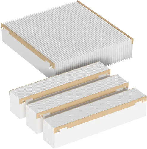Vista 7 de Filtro de repuesto 201 MERV 13 compatible con Aprilaire 2200, 2250, Space Gard 2200 Purificadores de aire para toda la casa y Lennox PMAC-20C