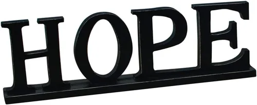 Vista 10 de YUMBOR - Letrero de madera negra con recorte de texto en inglés «Blessed Freely Stand» para decoración de mesa de cocina, mesa, chimenea, mantel