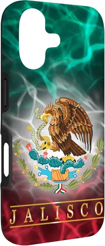 Vista 3 de Jalisco - Funda para iPhone 17, diseño de bandera de México