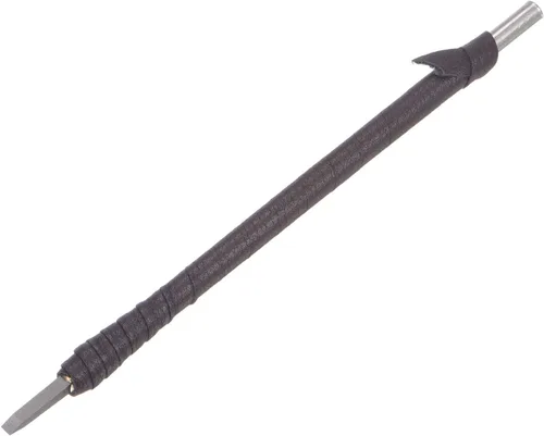 Vista 6 de uxcell Cuchillo para tallar cinceles de madera, carburo de tungsteno de 0.079 in, punta plana, herramienta de mano para carpintería, Graver 5.906 in