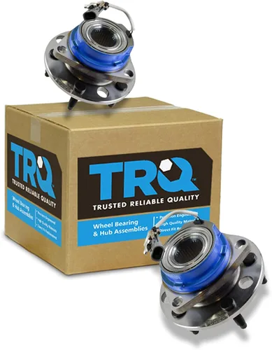 Vista 128 de Conjunto de rodamiento de rueda delantera de 2 piezas y buje TRQ Compatible con Pontiac Solstice 2006-2009 Saturn Sky 2007-2010