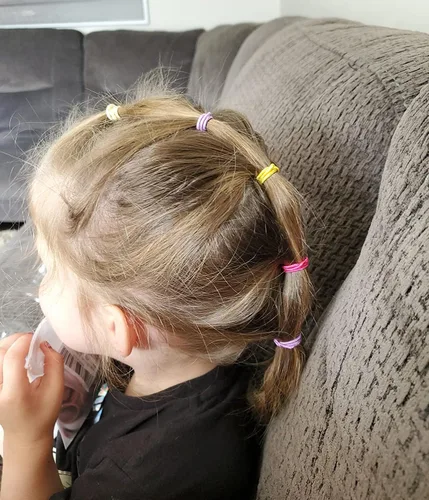 Vista 5 de 200 lazos pequeños para el cabello, lazos para el pelo de bebé 200pcs/20colors