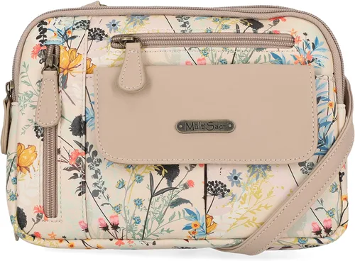 Vista 9 de MultiSac Zippy - Bolso bandolera con triple compartimento