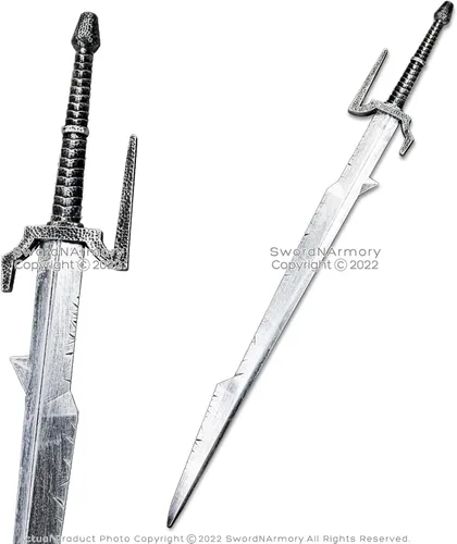 Vista 2 de Espada larga de espuma medieval Cosplay Guerrero Coleccionista LARP Disfraz de Halloween, ESPUMA 5229