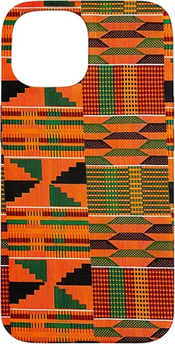 Vista 6 de Kente - Carcasa para iPhone 17, diseño étnico de Ghana, diseño africano