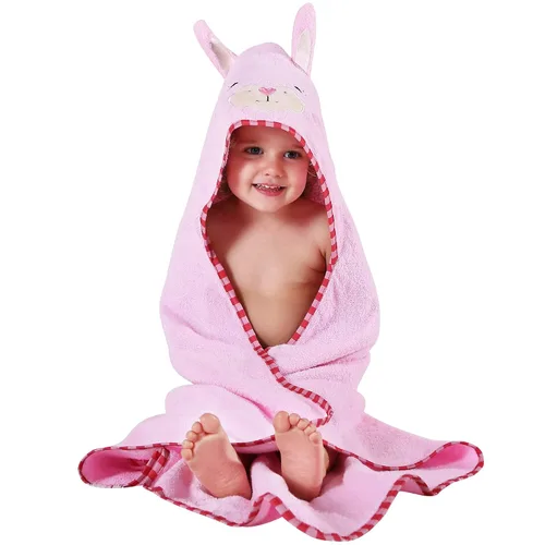 Vista 13 de Michley - Bata de algodón con capucha para niños y niñas de 0 a 6 años, Azul