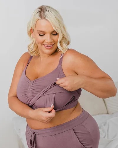 Vista 5 de Kindred Bravely Sublime Lounge & Sleep Pumping Bra Sujetador para dormir con manos libres y lactancia