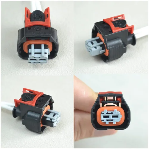 Vista 5 de 2 PIEZAS PT3739 Conector de coleta de inyector Reemplazo para motor Duramax L5P V8 6.6L Kit de coleta multiusos de equipo original