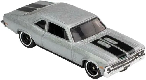 Vista 3 de Hot Wheels Colección de entretenimiento retro de vehículos a escala 1:64 de películas Blockbuster, TV y videojuegos, réplicas icónicas para jugar