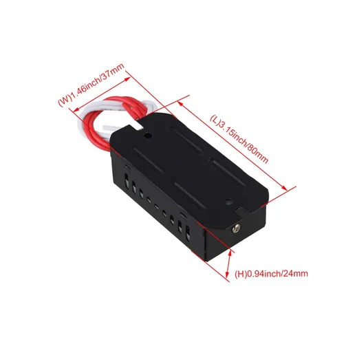 Vista 4 de AC 110V a 12V 105W fuente de alimentación transformador adaptador para lámparas