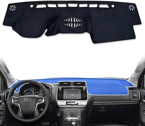Vista 2 de LEFEDA Para Toyota Land Cruiser Prado J150 Series GX GXL 2013-2020, tapete para salpicadero, tapete para salpicadero, alfombrilla