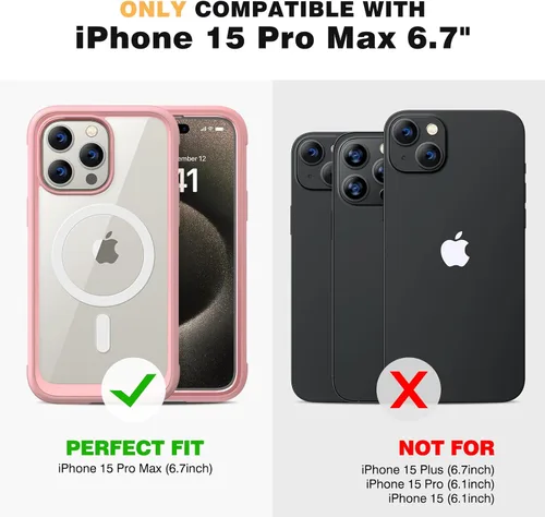 Vista 79 de DIACLARA - Funda transparente compatible con iPhone XR 6.1 pulgadas 2018