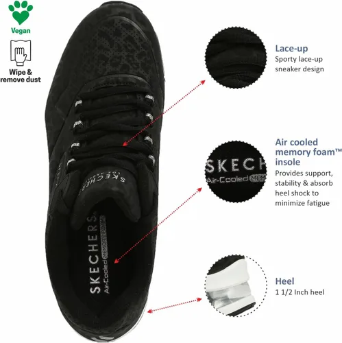 Vista 4 de Skechers Tenis Uno 2-In-Kat-Neato para mujer