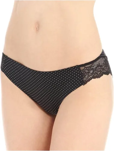 Vista 16 de Maidenform Bragas Comfort Devotion con parte trasera con encaje tipo tanga para mujer Batik Blossoms Print/Timeless Purple