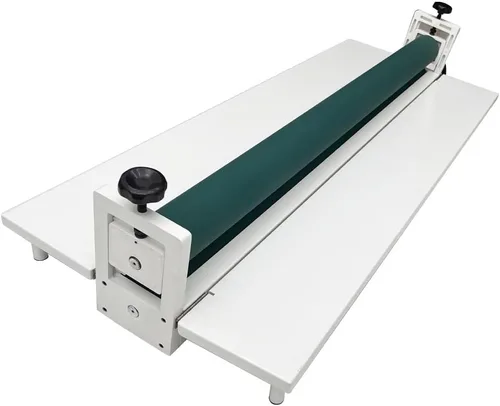 Vista 5 de INTSUPERMAI Máquina laminadora de rollo en frío manual de 51 ", grosor máximo de 0.4 pulgadas, plegable, laminador en frío profesional comercial