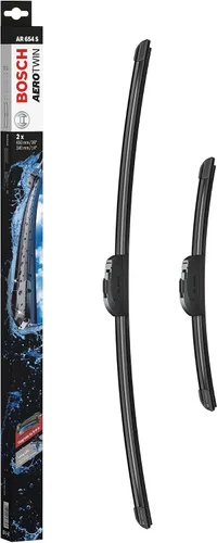 Vista 45 de BOSCH 3397007856 AeroTwin OE - Juego de 2 limpiaparabrisas de repuesto, paquete combinado (18 y 19 pulgadas)