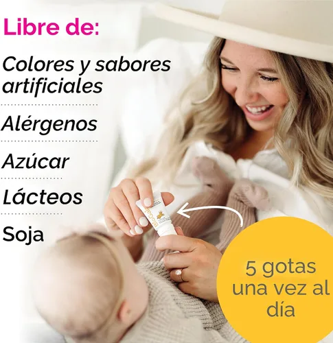 Vista 7 de BioGaia ProTectis Gotas probióticas para bebés Alivio de cólicos y gases + Vitamina D Seguro para recién nacidos Alivia el llanto