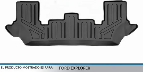 Vista 3 de SMARTLINER Revestimientos de suelo de tercera fila para Ford Explorer 2020-2026 Ford Explorer 2020 - 2025