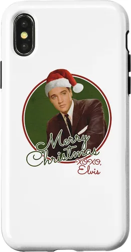 Vista 5 de Elvis Presley Official Merry Christmas. XOXO, Elvis Case for iPhone 17