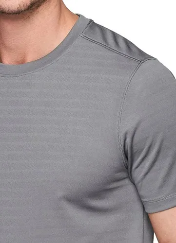 Vista 2 de RBX Active - Camiseta de manga corta con cuello redondo para hombre