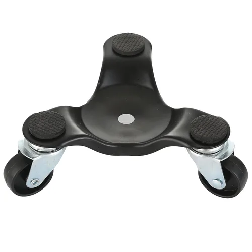 Vista 3 de FactorDuty Paquete de 4 unidades de 3 ruedas para mudanza de muebles Dolly Mover Mover