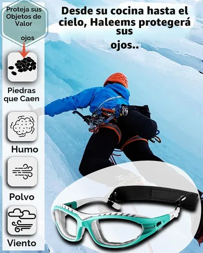 Vista 6 de Gafas para cebolla - Lentes de cocina para picar, cortar y cocinar, antivaho y antiarañazos