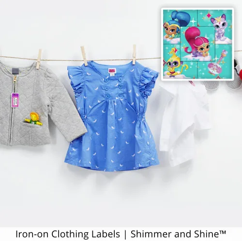 Vista 8 de Blaze and The Monster Machines - El paquete de ropa personalizado incluye etiquetas adhesivas, planchas y bolsas para niños, impermeables y aptas