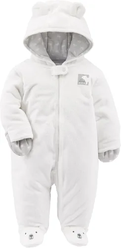 Vista 2 de Simple Joys de Carters Baby - Mameluco de forro polar con pies