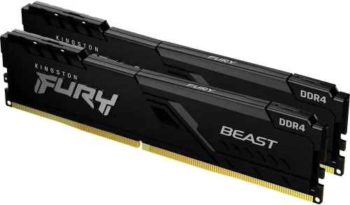 Vista 10 de Kingston Fury Beast 8 GB 3200 MHz DDR4 CL16 - Memoria de escritorio de un solo módulo KF432C16BB/8