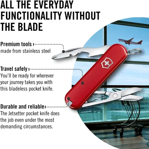 Vista 5 de Victorinox Jetsetter - Cuchillo suizo del ejército, cuchillo de bolsillo