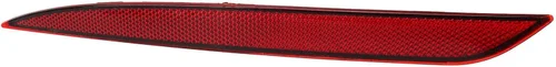 Vista 7 de Reflector de parachoques trasero para 2020 a 2023, luz reflector trasera de coche de lente roja, repuesto de luces de parachoques trasero