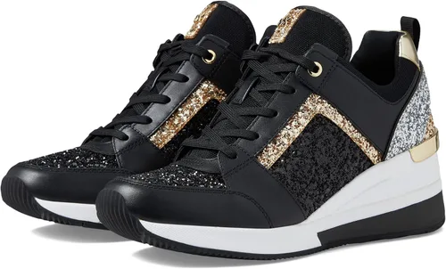 Vista 4 de Michael Kors Entrenador Georgie para mujer, Metálico
