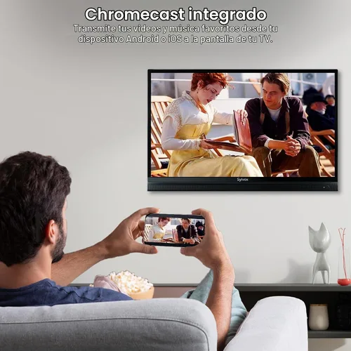 Vista 8 de SYLVOX TV RV de 32 pulgadas, TV de 12 V para autocaravana, 1080P Smart TVs