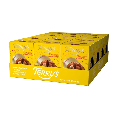 Vista 16 de Terry's Naranjas de chocolate oscuro – Paquete de 12 – Cada naranja 5.11 oz – Holiday Classic Dark Chocolate Orange