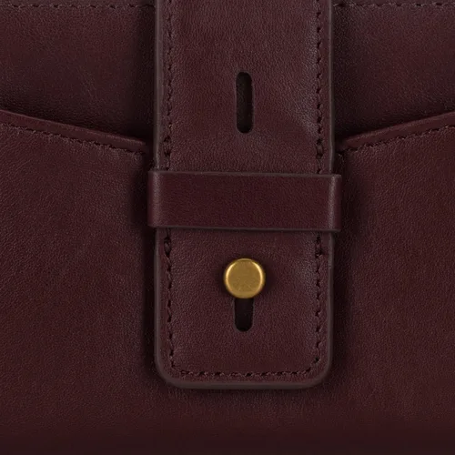 Vista 3 de Fossil - Muñequera de piel de Willa con tarjetero extraíble