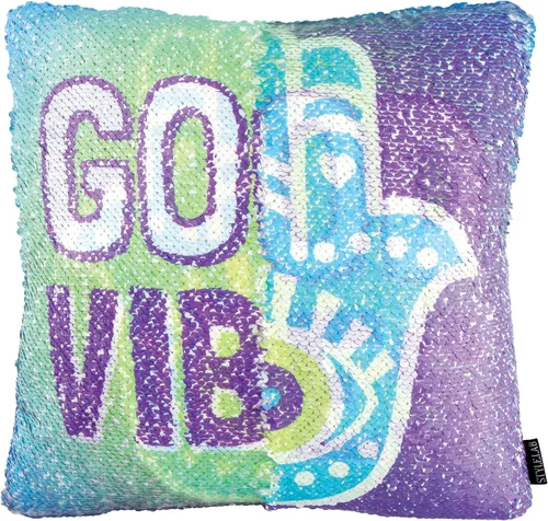 Vista 3 de Estilo. Lab Good Vibes Fashion Angels Magic Sequin Reveal Almohada