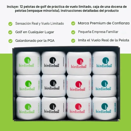 Vista 6 de BirdieBall bola de golf