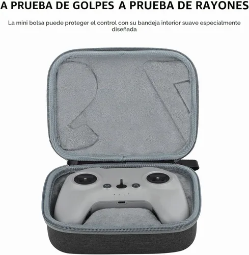 Vista 2 de Anbee Estuche rígido de transporte para DJI FPV mando a distancia 2/3