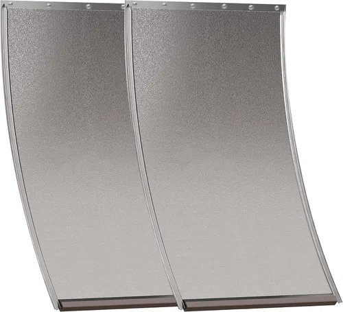 Vista 12 de Solapas de repuesto extra grandes para puerta de perro con tornillos, compatibles con puertas de perro PetSafe Freedom PAC 11-11040, miden 13 1/8” x