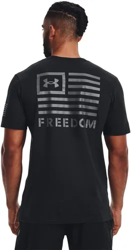 Vista 6 de Under Armour - Camiseta nueva con lema Freedom para hombre