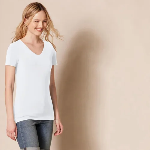 Vista 63 de Amazon Essentials Women's Regular-Fit Short-Sleeve Crewneck T-Shirt