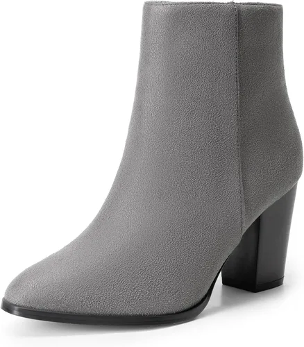 Vista 11 de DREAM PAIRS - Botines de tacón ancho con bloque para mujer
