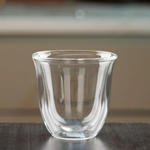 Vista 4 de Brod & Taylor Vasos de vidrio espresso con aislamiento de doble pared (juego de 2, 2 onzas / 2.0 fl oz)