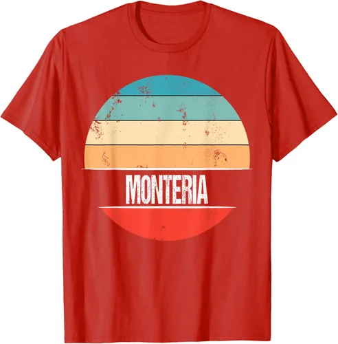 Vista 29 de Camiseta Montería Colombia City Trip, Negro