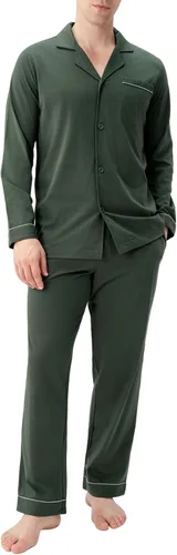 Vista 7 de DAVID ARCHY - Pijama de algodón con botones para hombre