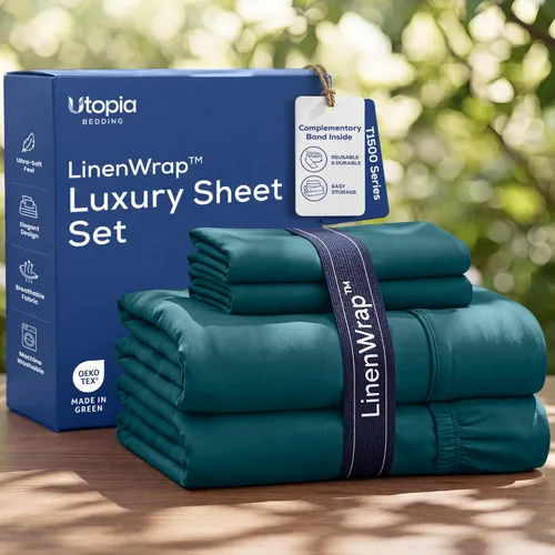 Vista 16 de Utopia Bedding - Juego de sábanas, tamaño individual, microfibra cepillada, suaves, esquinas profundas, incluye 1 encimera, 1 bajera y 1 fundas